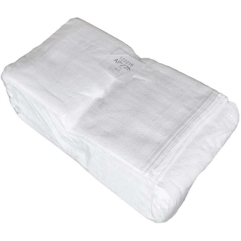 220匁国産泉州ソフト白タオル【総パイル】：120枚組|業務用タオル専門