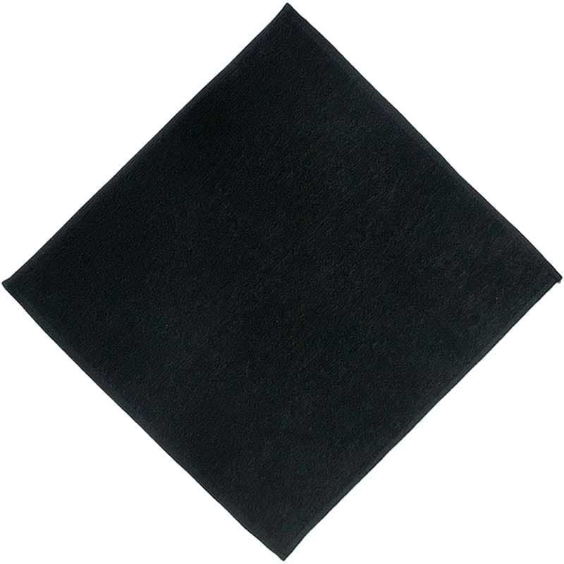 おしぼりタオル濃紺色無地 約30cm x 30cm未使用 92匁レピア織業務用スレン染めおしぼりタオル（中色）：60枚組|業務用