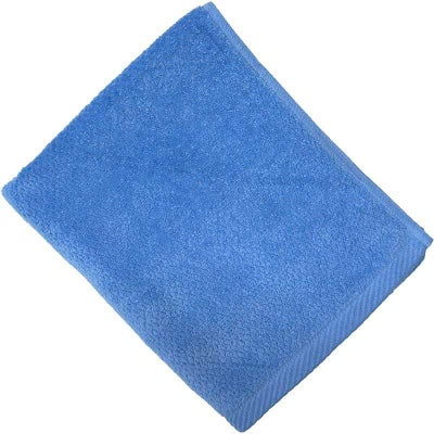 セミシャーリングフェイスタオル色：No5（ブルー）