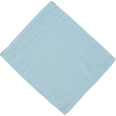 中国製シャーリングフェイスタオル色：スカイ