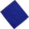 中国製シャーリングフェイスタオル色：インディゴブルー