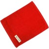 国産コーマ糸カラーハンドタオル色：カーディナルレッド