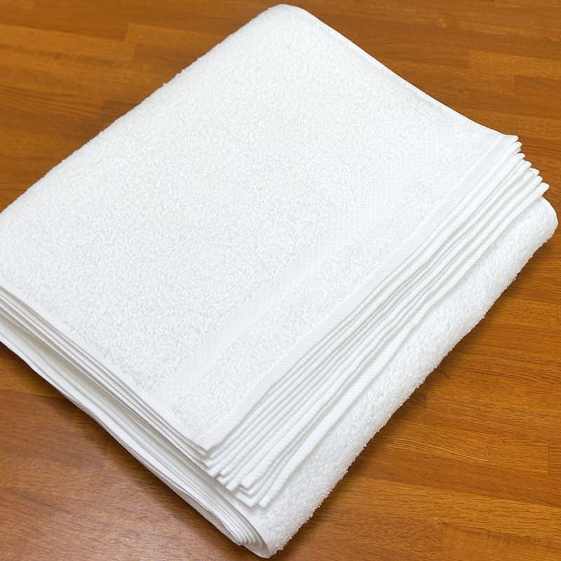 のし付きタオル 220匁国産泉州ソフト白タオル総パイル：120枚組|業務用