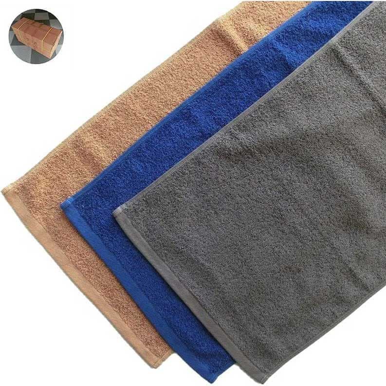 360匁エステ向けスレン染め業務用カラーフェイスタオル（濃色）