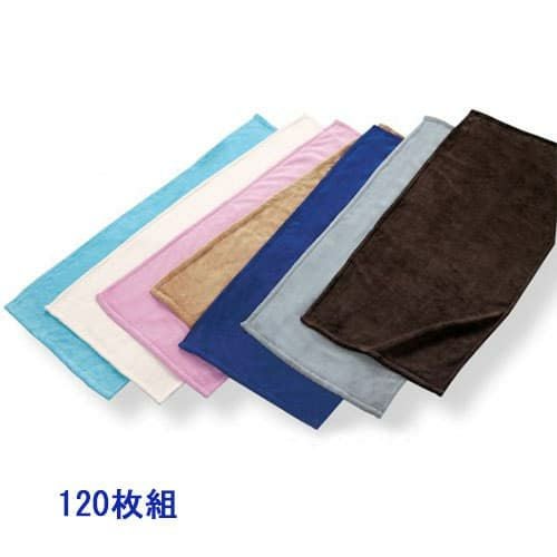 マイクロファイバーベロアフェイスタオル3580：1ケース120枚組|業務用