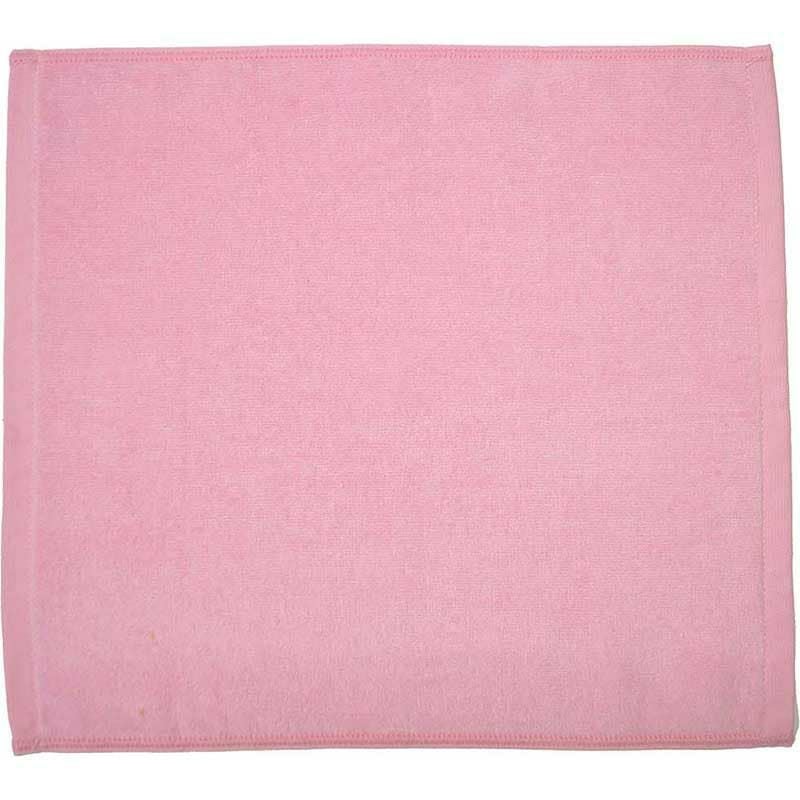 MSシャーリングカラーハンドタオル色：No1（ペールピンク）