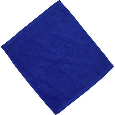 中国製シャーリングハンドタオル色：インディゴブルー