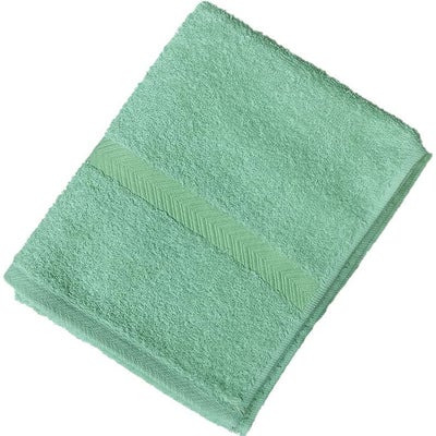 コーマ糸カラーフェイスタオル色：アイスグリーン