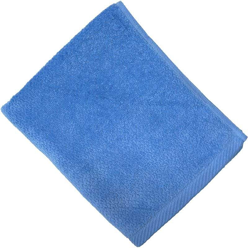 セミシャーリングフェイスタオル色：No5（ブルー）