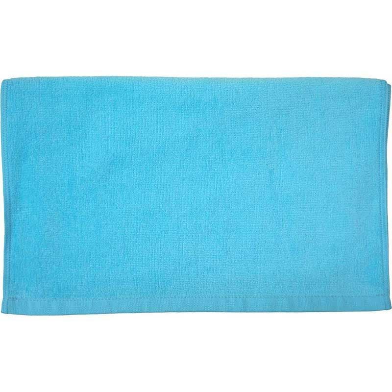 MSシャーリングカラースポーツタオル色：No4（スカイブルー）