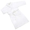 白パイルバスローブ