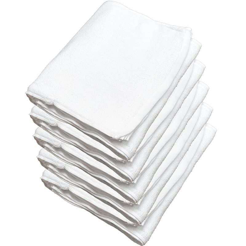 180匁ベトナム製シリンダー白タオル【総パイル】：60枚組