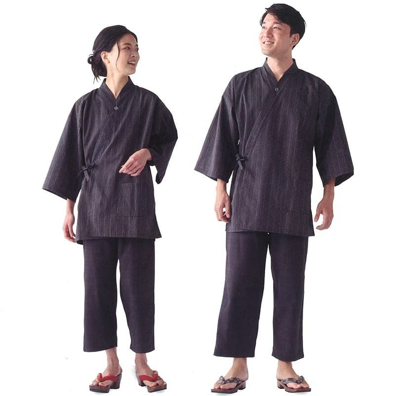 紬調 和の極み作務衣上下セット|業務用タオル専門店いとへん