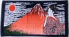浮世絵バスタオル「富嶽三十六景+ポペンを吹く娘」