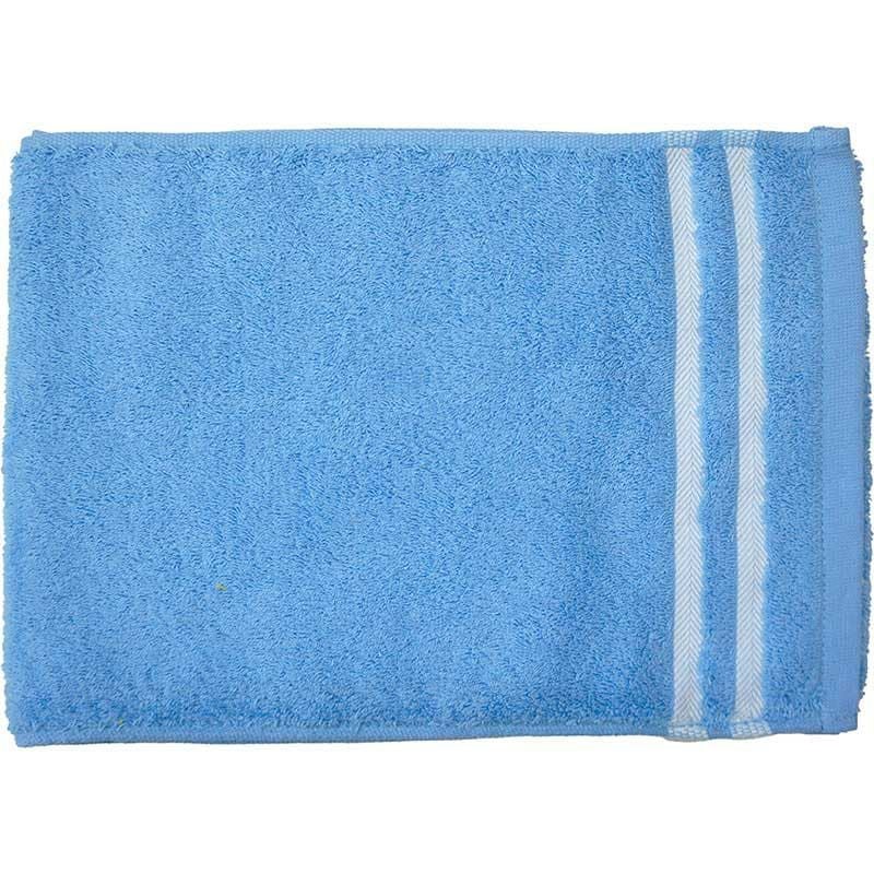 360匁白ボーダー入りカラーマフラータオル（中色）：144枚組|業務用