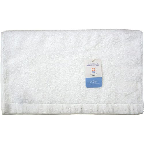 クレエフェイスタオル生地色：ホワイト
