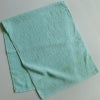 国産コーマ糸カラーフェイスタオル色：アイスグリーン