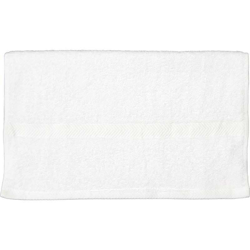 ハネシカ国産泉州コーマ糸カラーフェイスタオル（白）