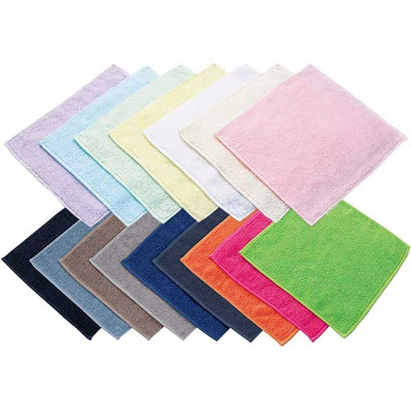 25cm今治製四方ヘムタオルハンカチ（濃色）：60枚組|業務用タオル専門