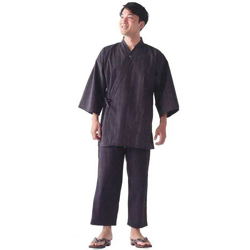 和の極み作務衣上下セット：男性用