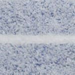 ぼーだー＆ボーダーフェイスタオル：ブルー