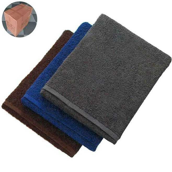 900匁 21番手単糸 スレン染め業務用カラーバスタオル（濃色）