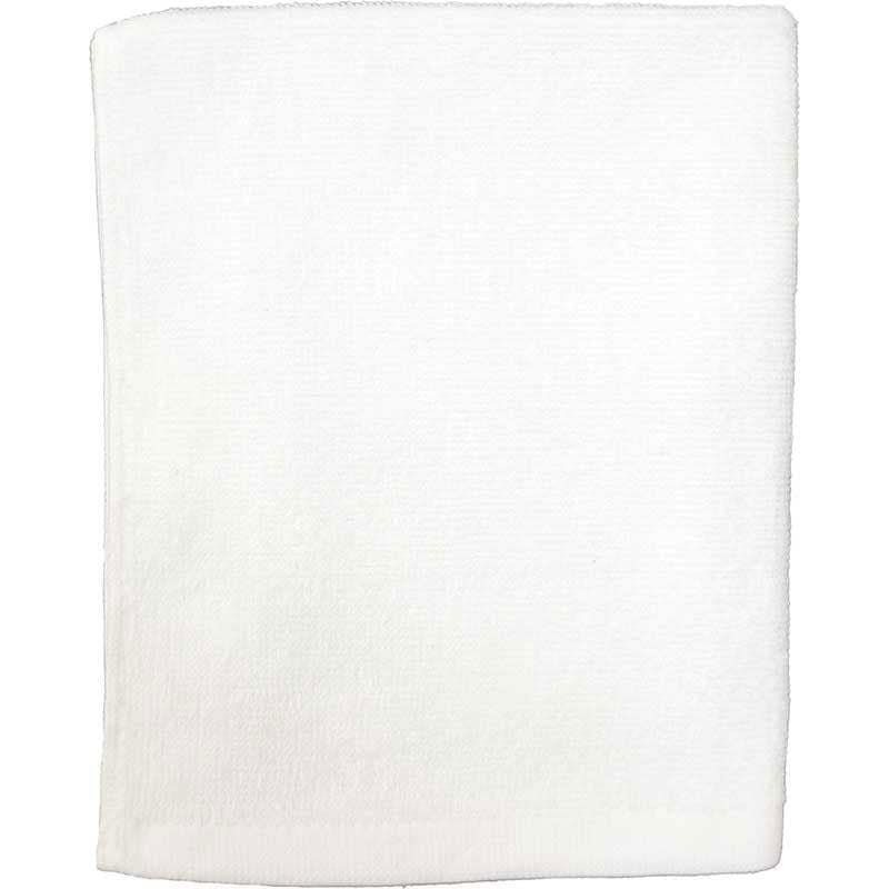 180匁 32番手双糸 業務用フェイスタオル（白）