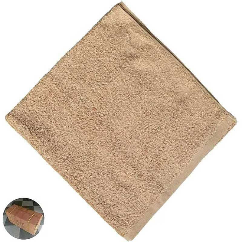 1500匁 32番手双糸 業務用スレン染バスタオル（モカ）