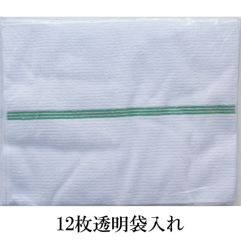 生地色：グリーン12枚透明袋入れ