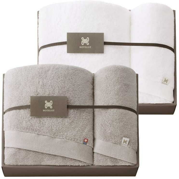 HOTELISTギフトセット バスタオル1枚・フェイスタオル1枚