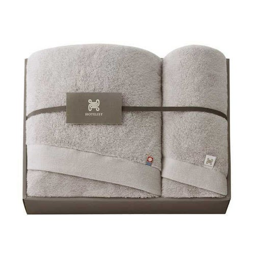 HOTELISTタオルの色：グレージュ