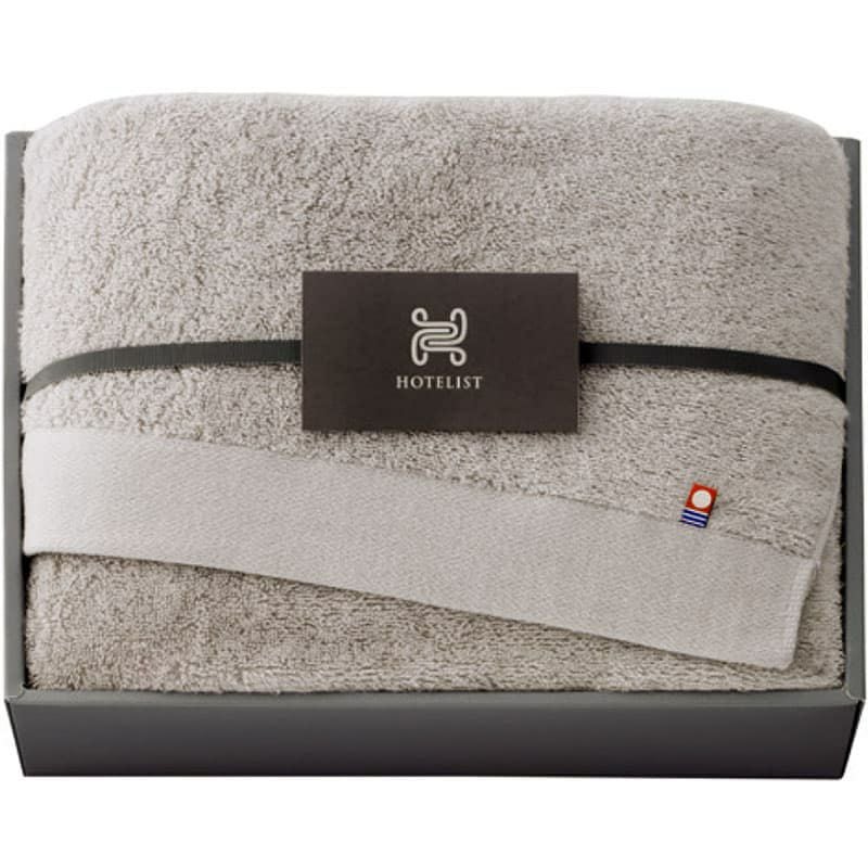 HOTELISTバスタオルの色：グレージュ