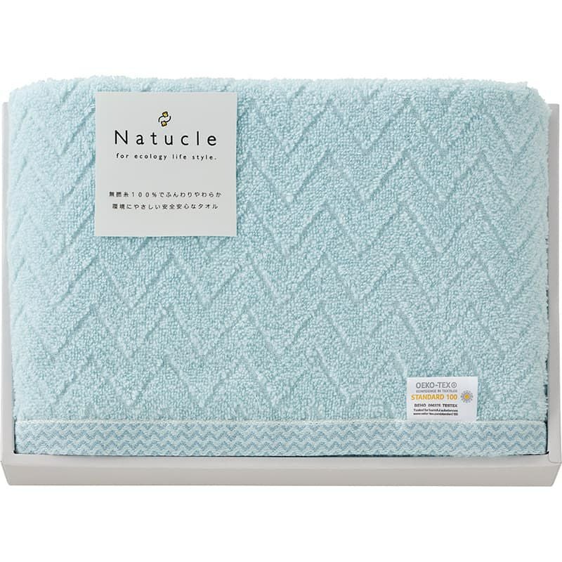 Natucleバスタオル：1枚箱入