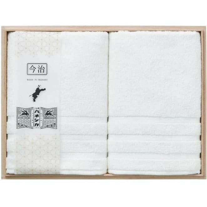 雲、結びて「ハネシカここん」フェイスタオル2枚ギフトセット