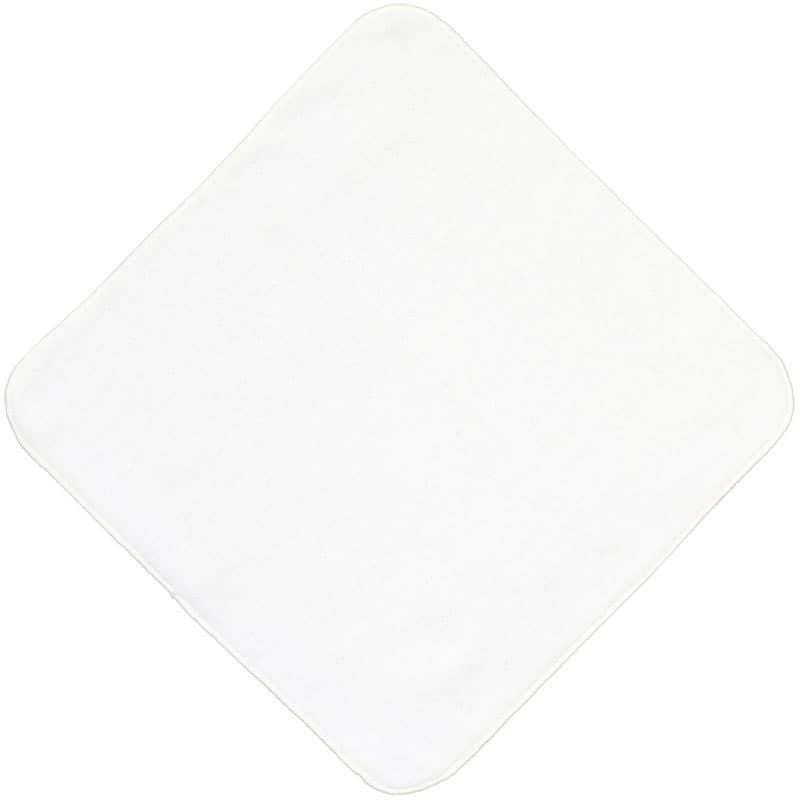 日本製シャーリング白ミニタオル