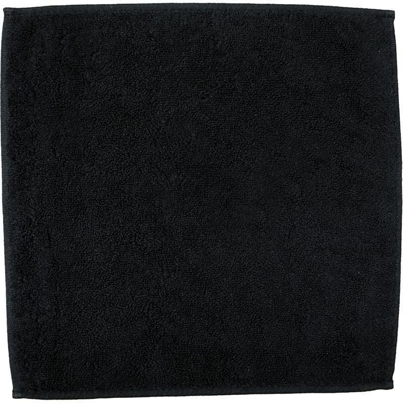 Saiタオルハンカチ25cm（漆黒）