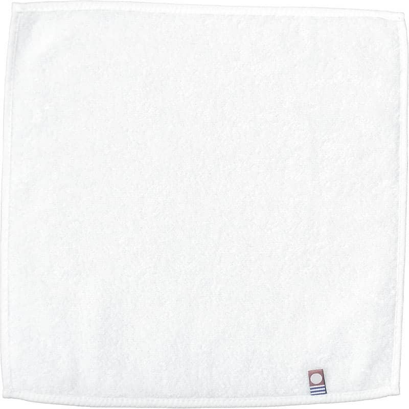 Saiタオルハンカチ25cm（白磁）裏面