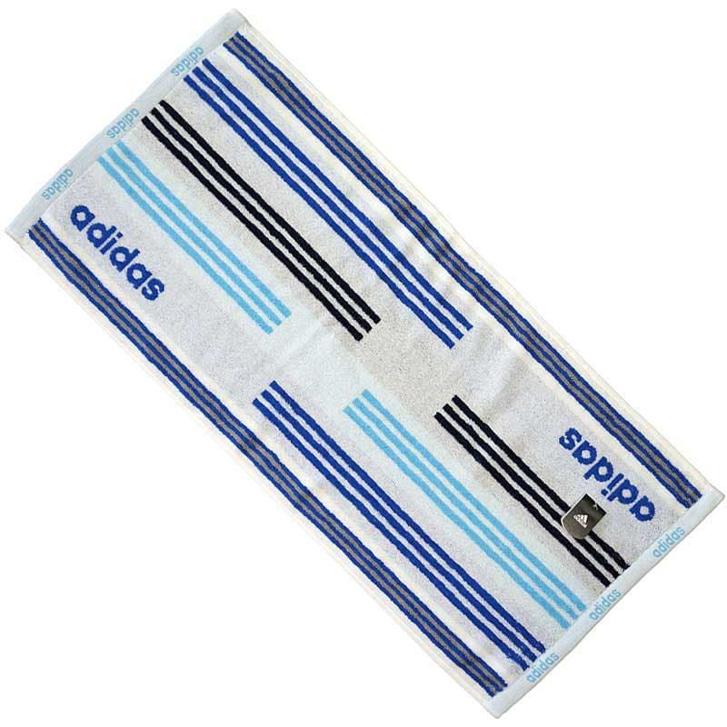 アディダスフェイスタオルAD-BWB色：ホワイト