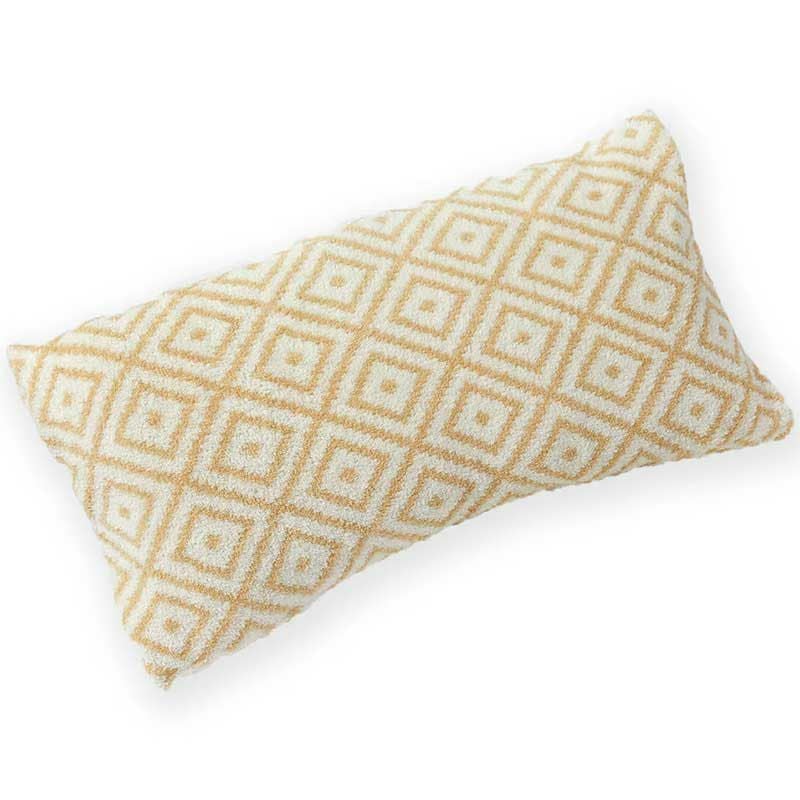 タオル枕カバーCUOLの色：幾何学ベージュ