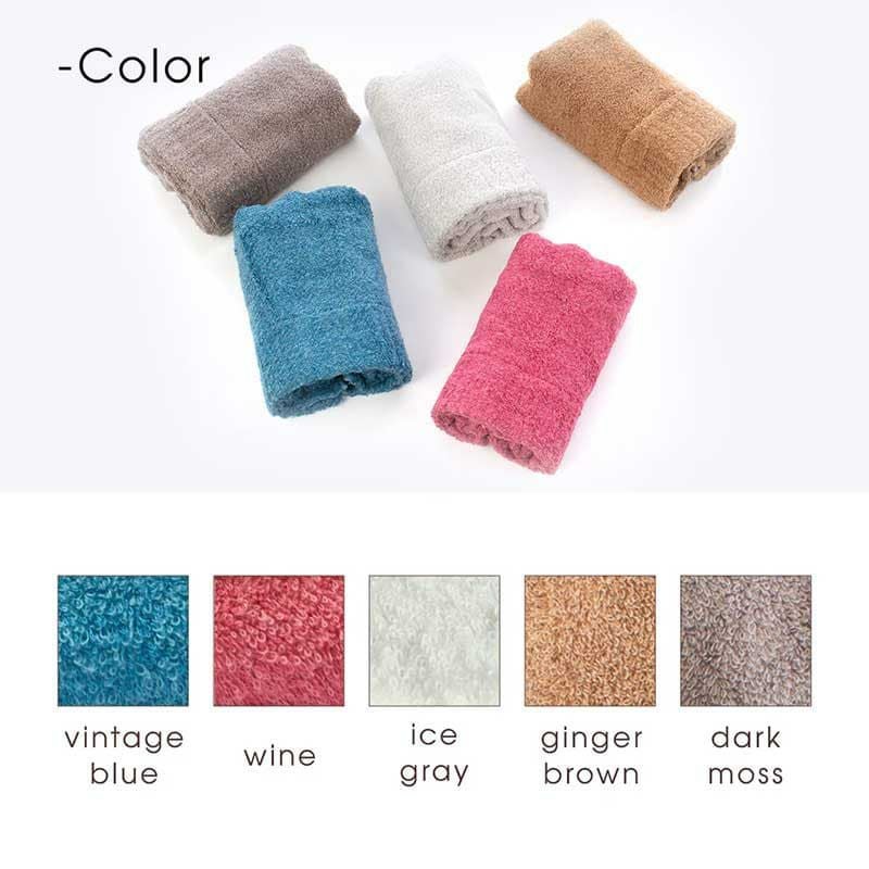 美髪ケアタオルCUOLの5色