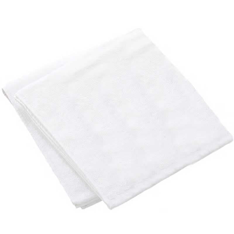 高級ピマコットンコーマ糸業務用バスタオル（白）