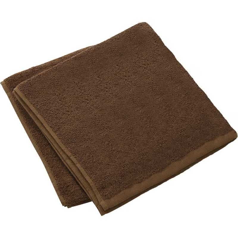 高級ピマコットンコーマ糸業務用バスタオル（ダークブラウン）